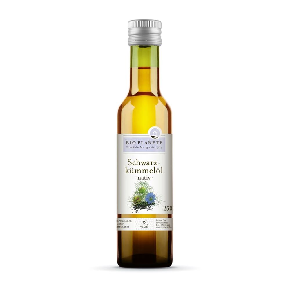 BIO PLANETE Schwarzkümmelöl, Hauptbild BIO PLANETE Schwarzkümmelöl, Hauptbild