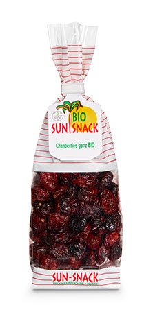 SUN SNACK cranberries, image principale