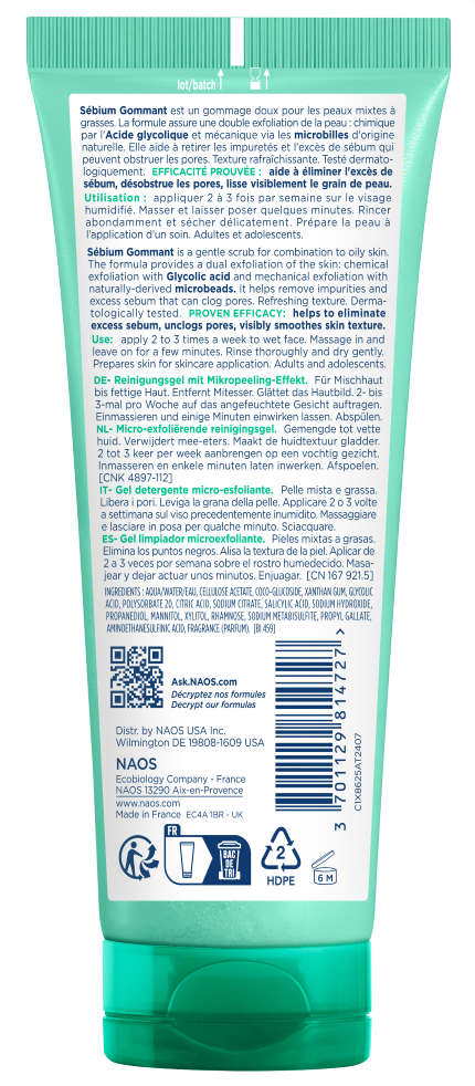 Bioderma Sebium Gel Gommant, image 2 sur 2