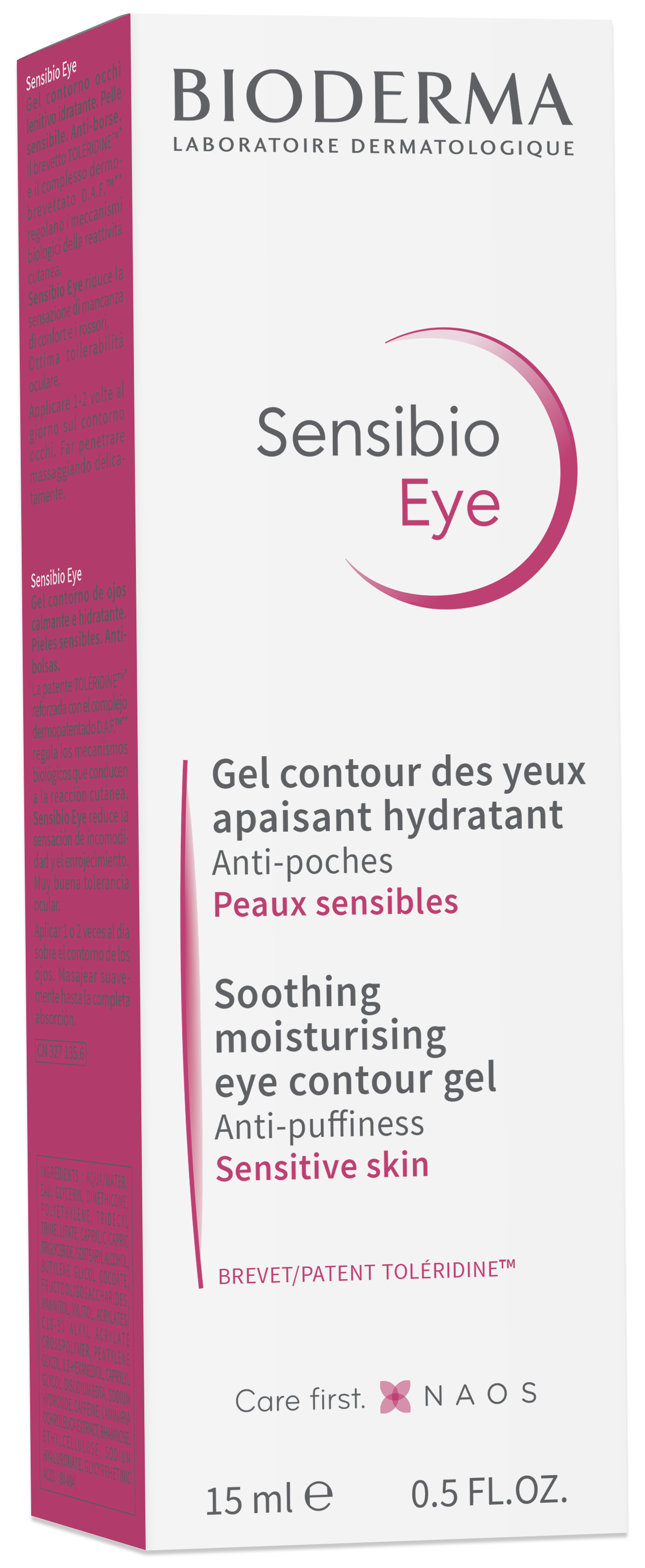 Bioderma Sensibio gel contour des yeux, image 3 sur 5