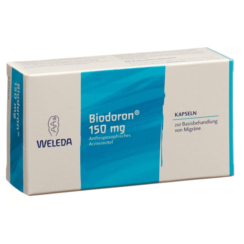 BIODORON caps 150 mg blist 80 pce, image principale