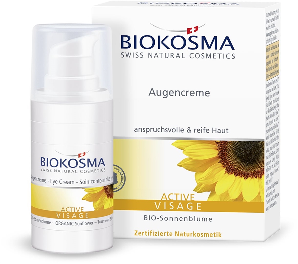 BIOKOSMA ACTIVE Visage Crème pour les yeux, image 2 sur 3