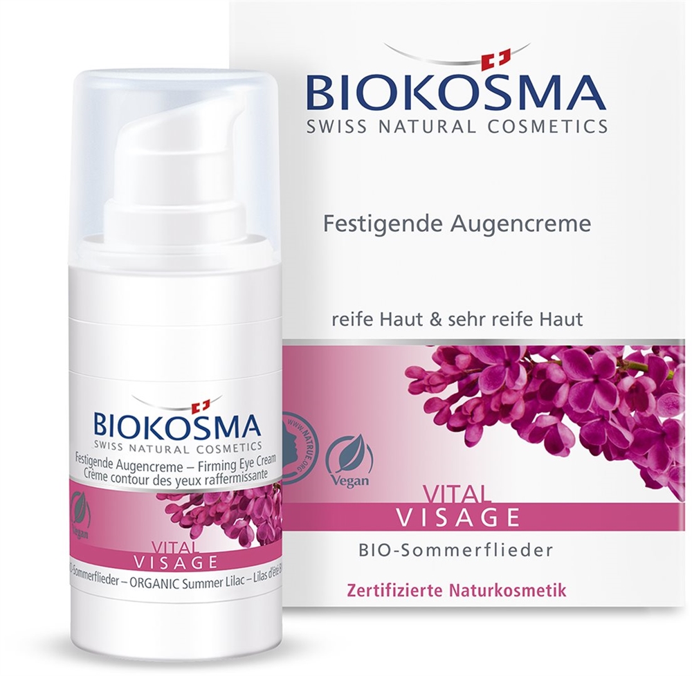 BIOKOSMA VITAL Visage Festigende Augencreme, Bild 2 von 5