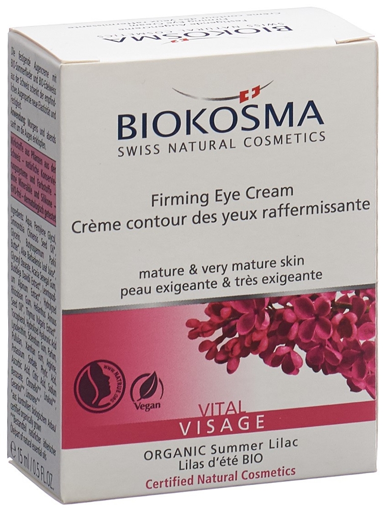 BIOKOSMA VITAL Visage Festigende Augencreme, Bild 4 von 5