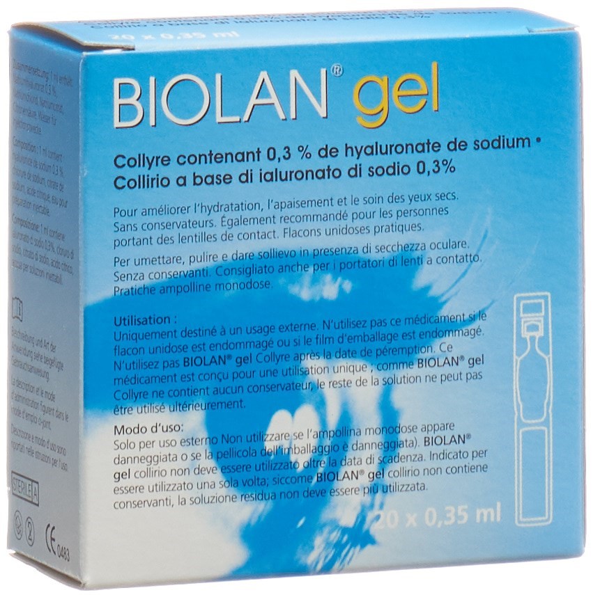 BIOLAN Augengel Monodos 0.35 ml, Bild 2 von 2