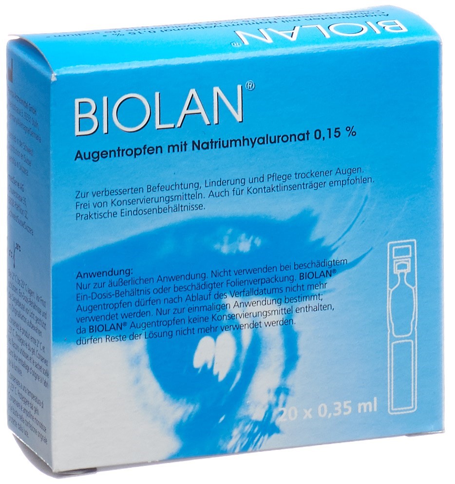 BIOLAN Gtt Opht Monodos 0.35 ml