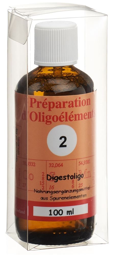 BIOLIGO POE 2 Digestoligo Préparation d'oligoéléments/Radis noir