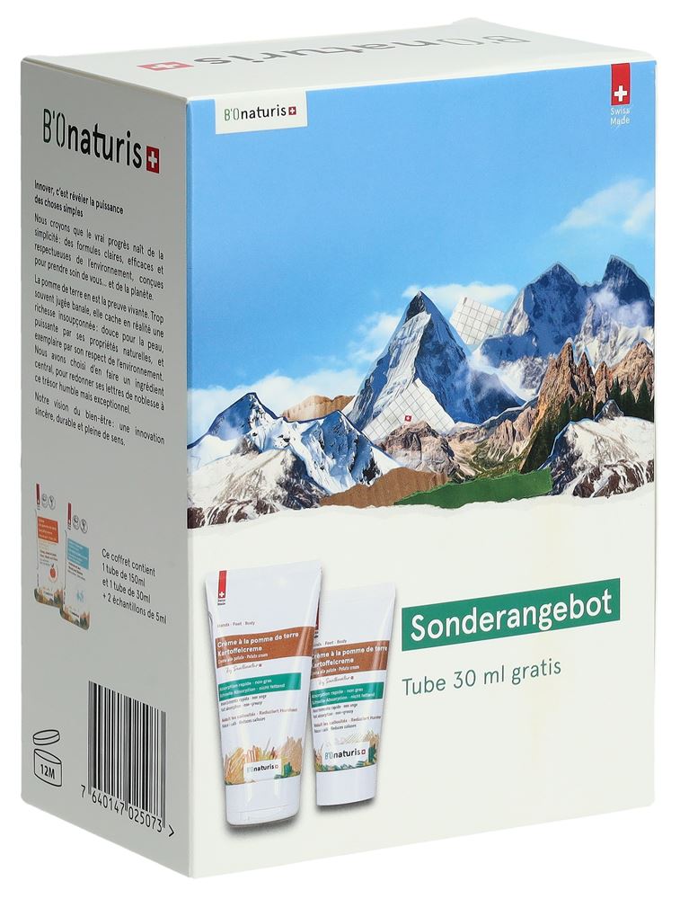 BIONATURIS crème à la pomme de terre duo