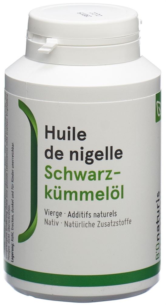 BIONATURIS Schwarzkümmelöl 500 mg