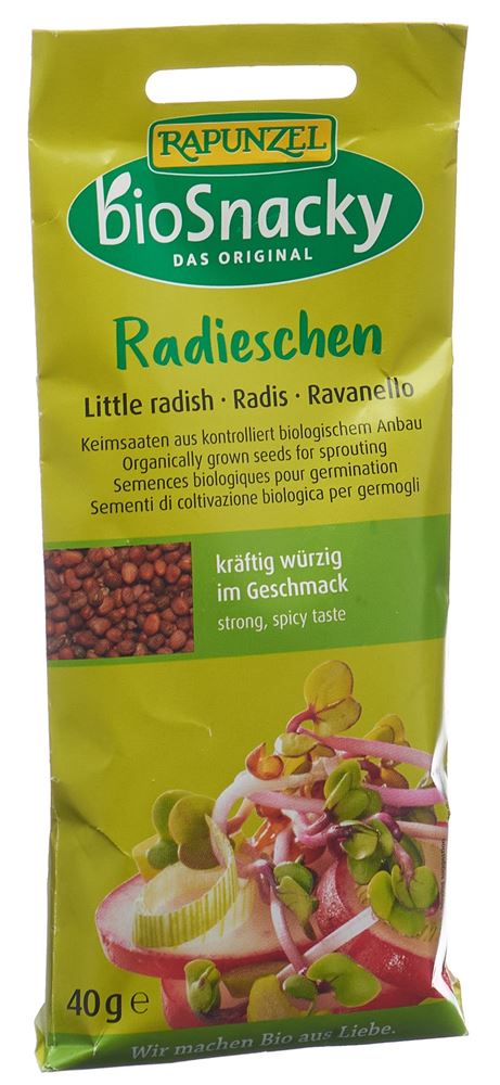 BIOSNACKY Radieschen