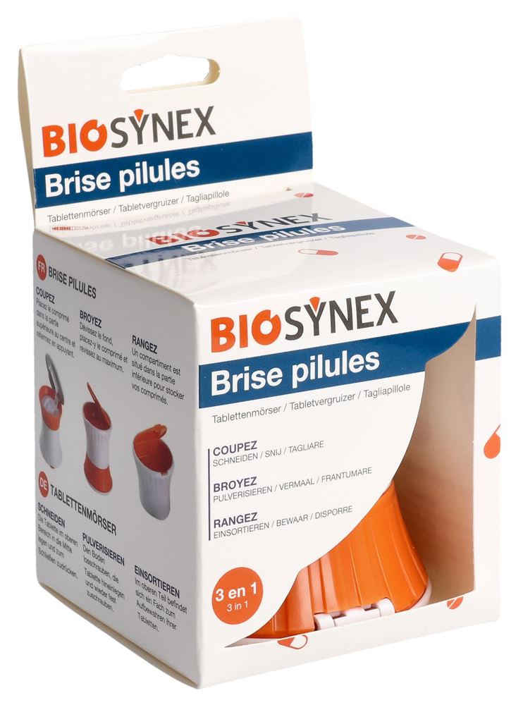 BIOSYNEX Pillenschneider und Pillenbrecher