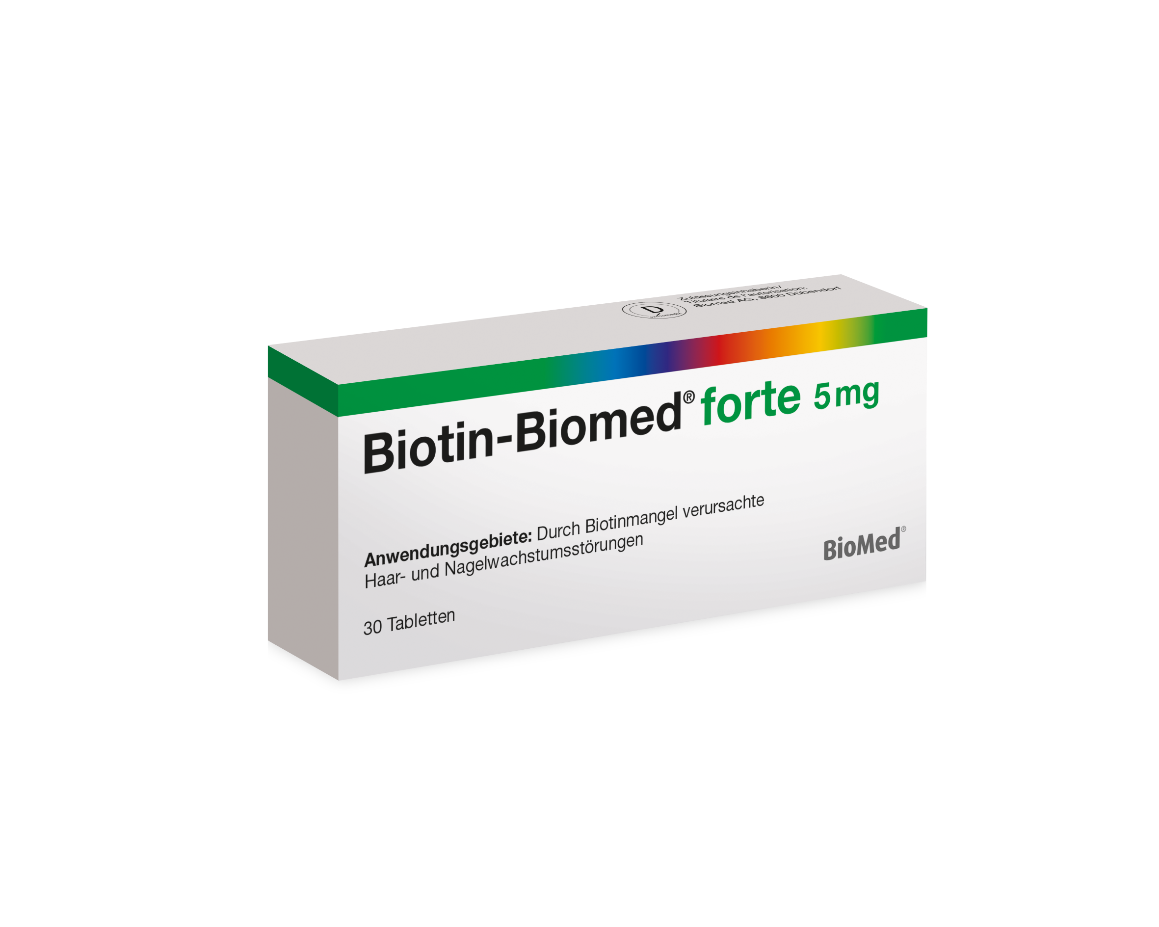 Biotin-Biomed forte 5 mg
