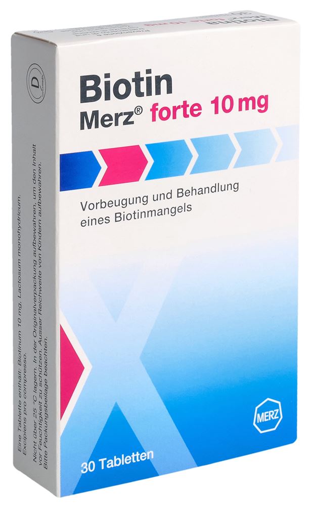 Biotin Merz forte 10 mg
