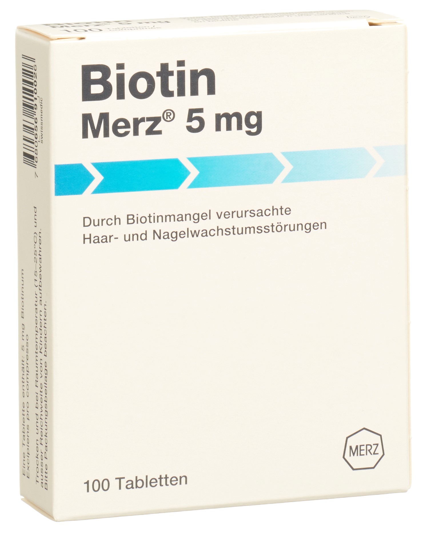 BIOTINE Merz 5 mg