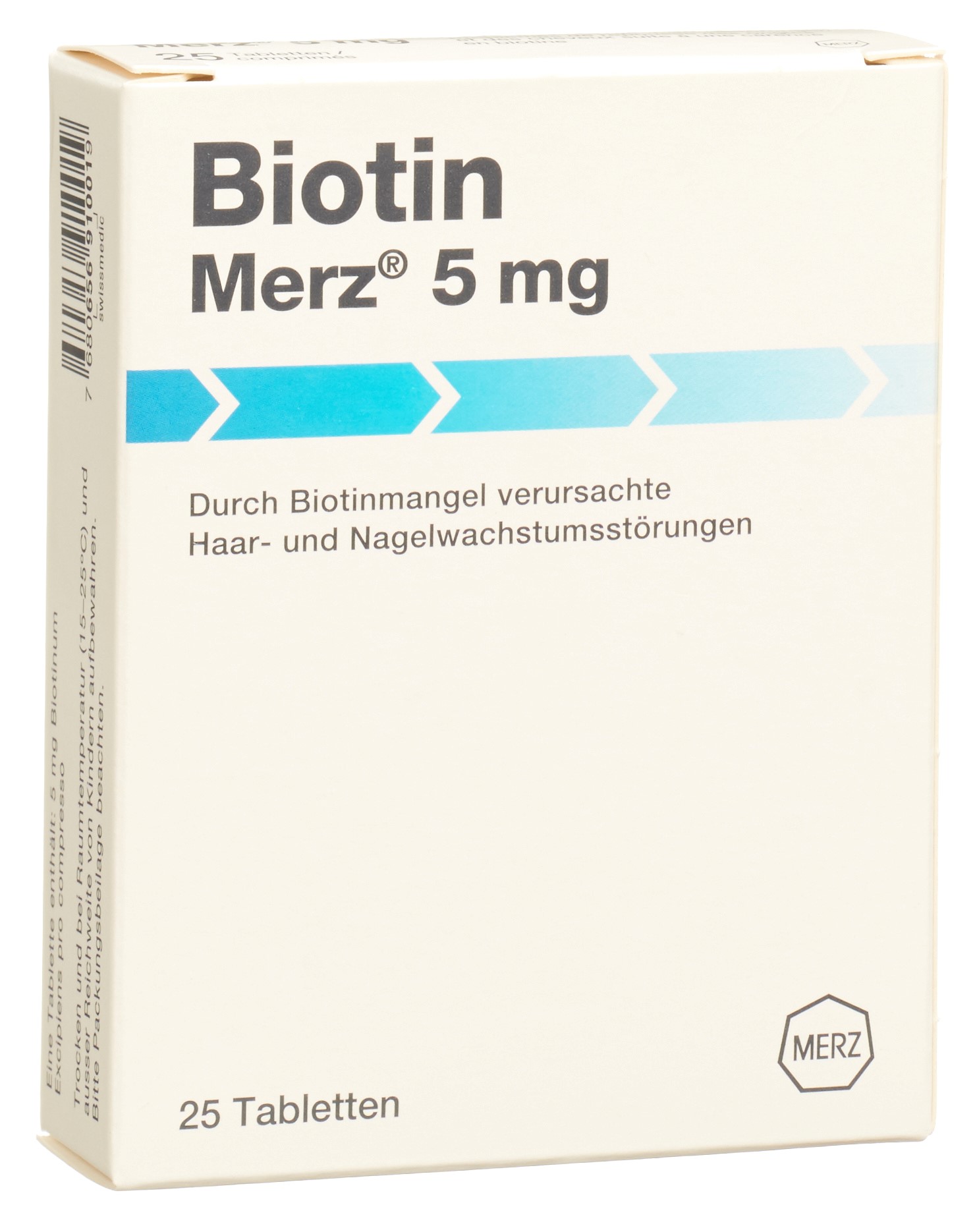 BIOTINE Merz 5 mg, Hauptbild