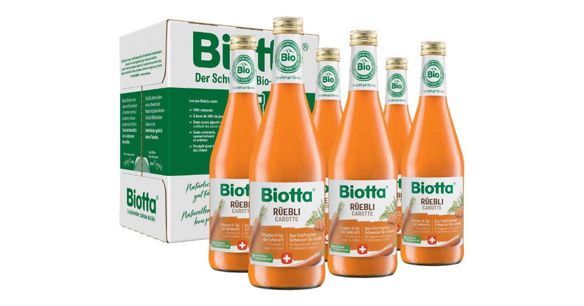 BIOTTA carotte orange gingembre, image principale