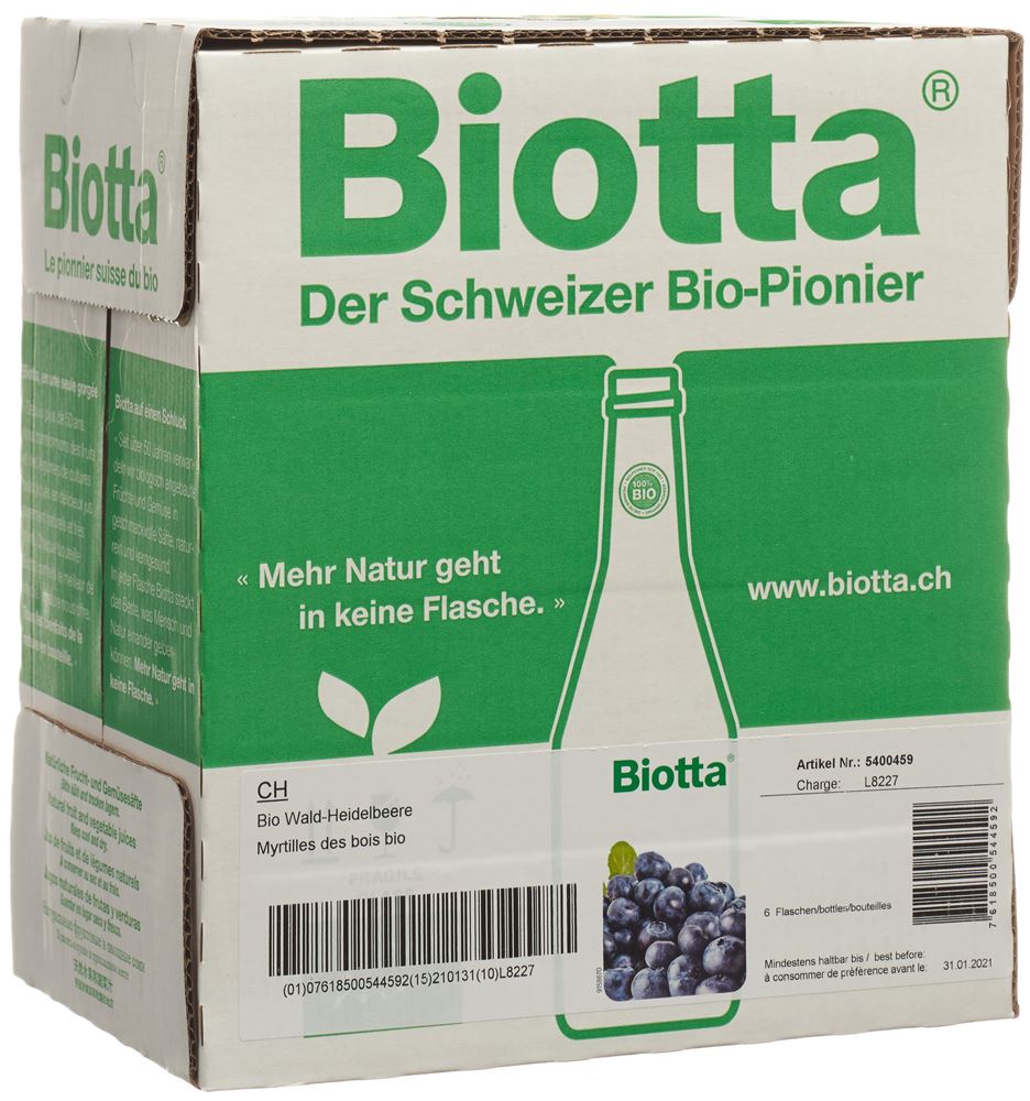 BIOTTA Waldheidelbeere