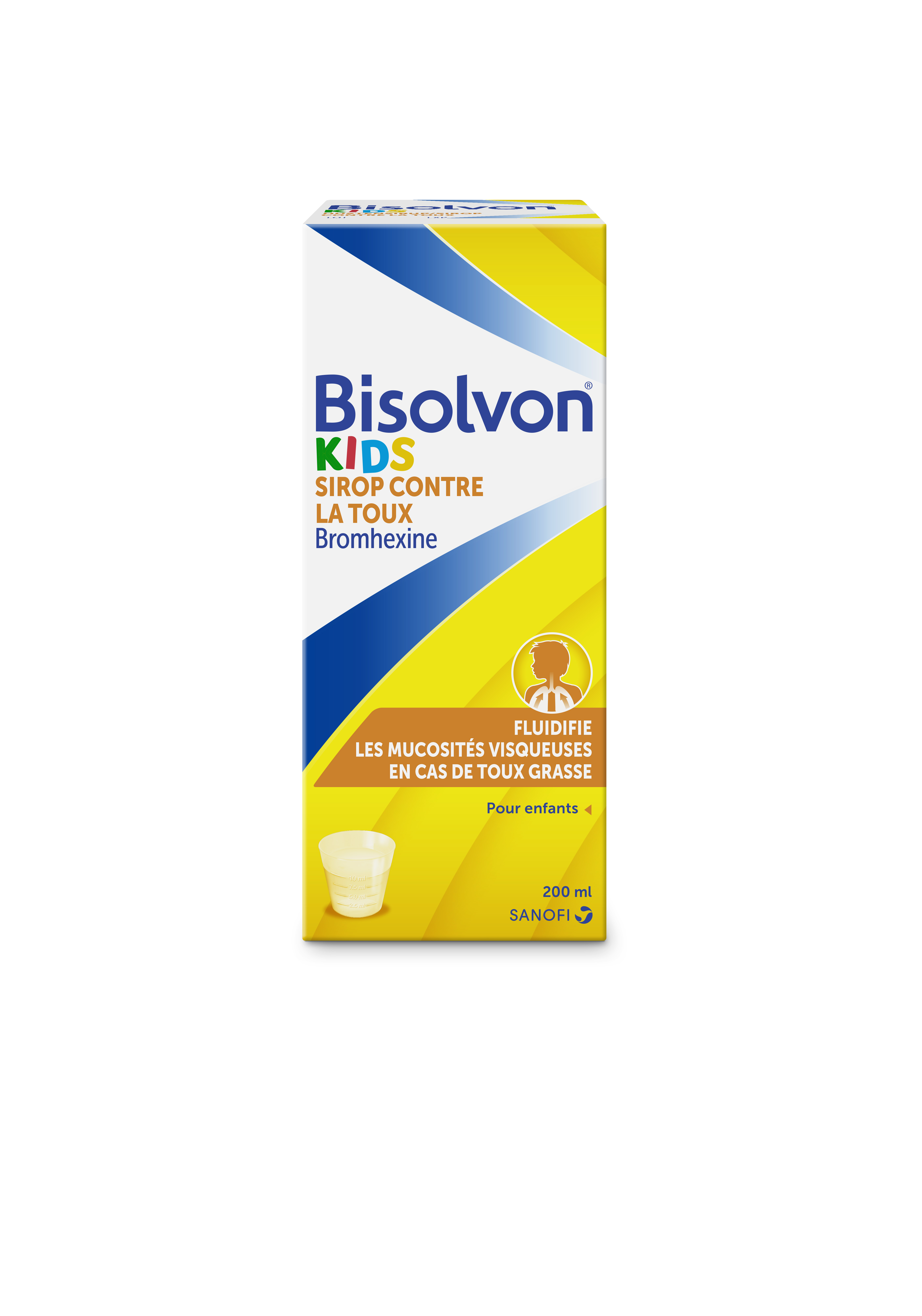 Bisolvon Kids sirop contre la toux, image 2 sur 3