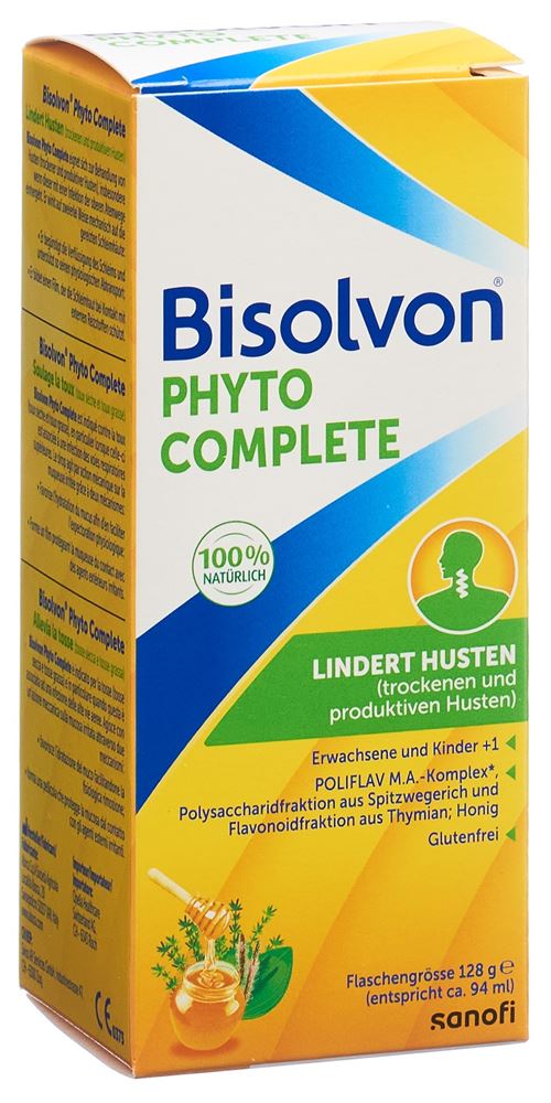 Bisolvon Phyto Complete sirop contre la toux