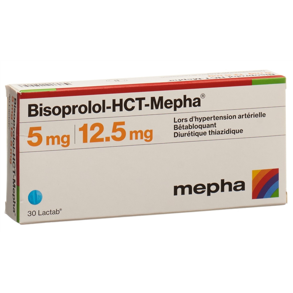 BISOPROLOL HCT Mepha, image 2 sur 2