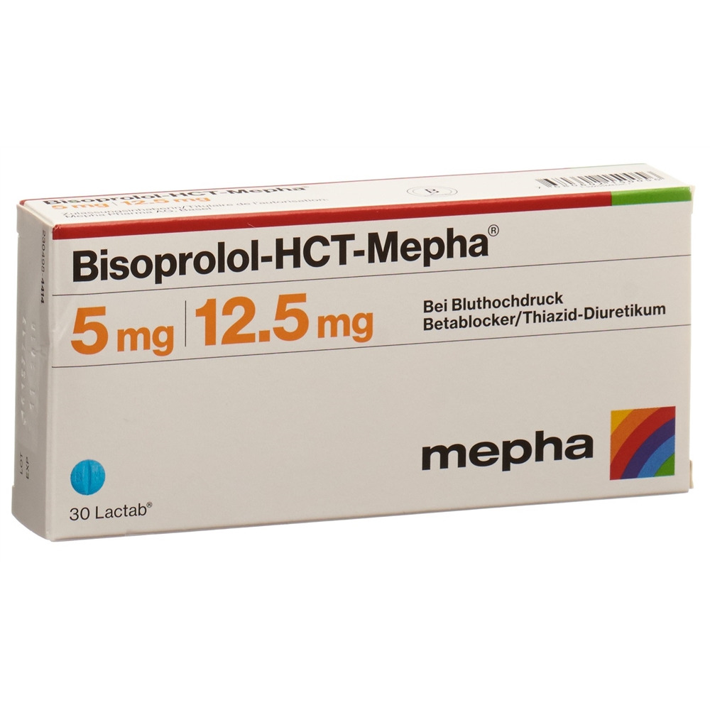 BISOPROLOL HCT Mepha, image principale