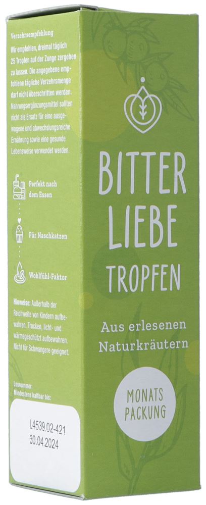 BITTERLIEBE Tropfen Pip Fl 50 ml