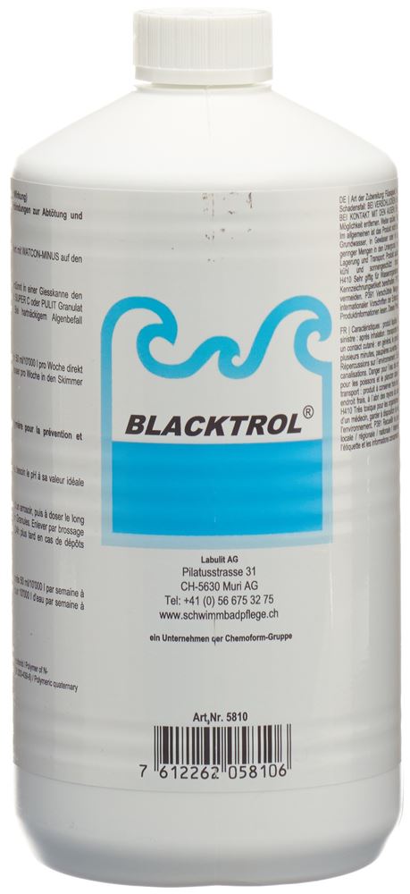 BLACKTROL activateur/algicide, image principale