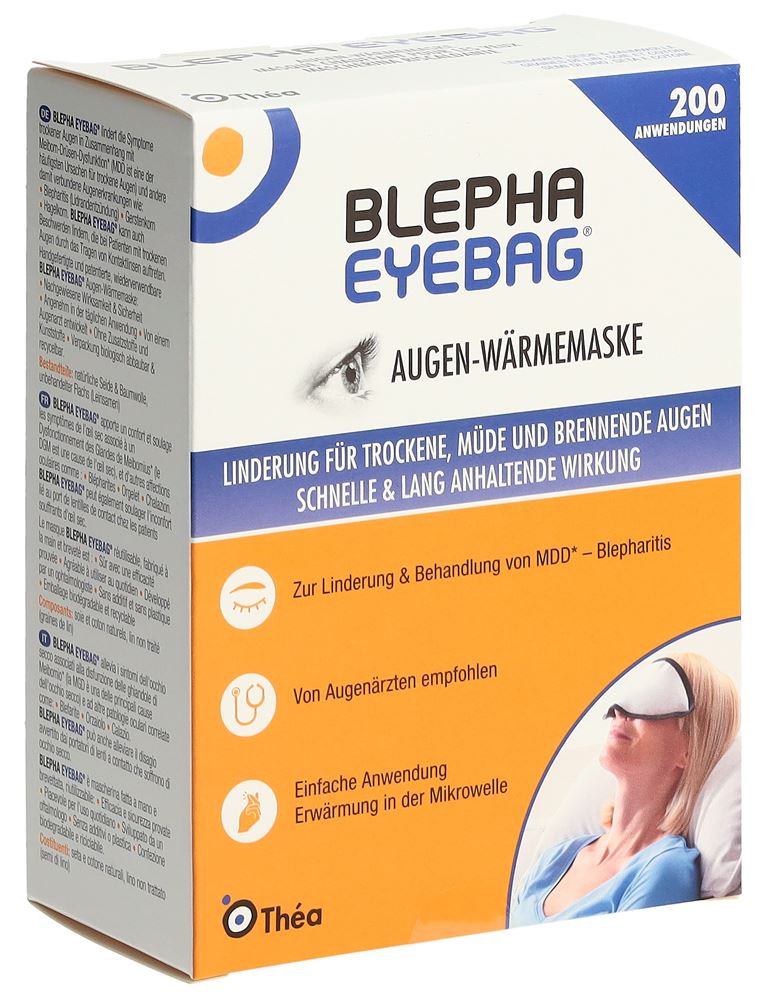 Blepha Eyebag Augen-Wärmemaske, image principale