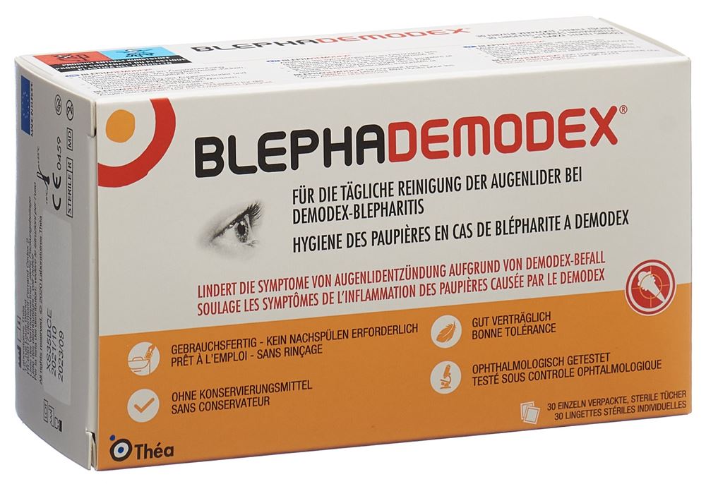 BLEPHADEMODEX lingettes