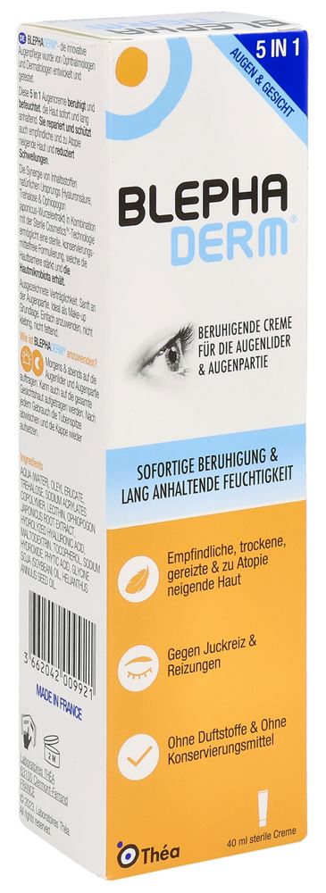 BLEPHADERM Creme Tb 40 ml