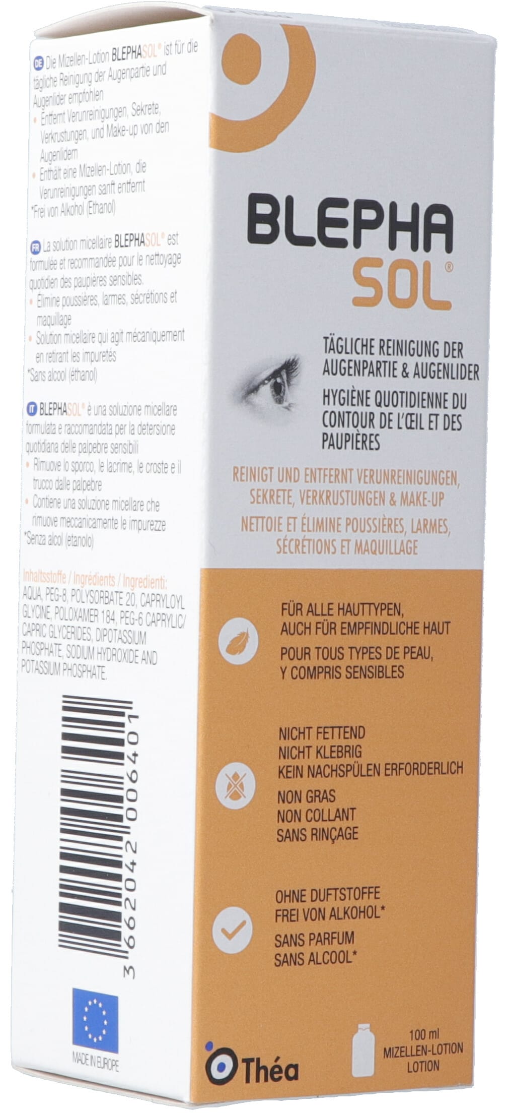 BLEPHASOL lotion micellaire, image principale