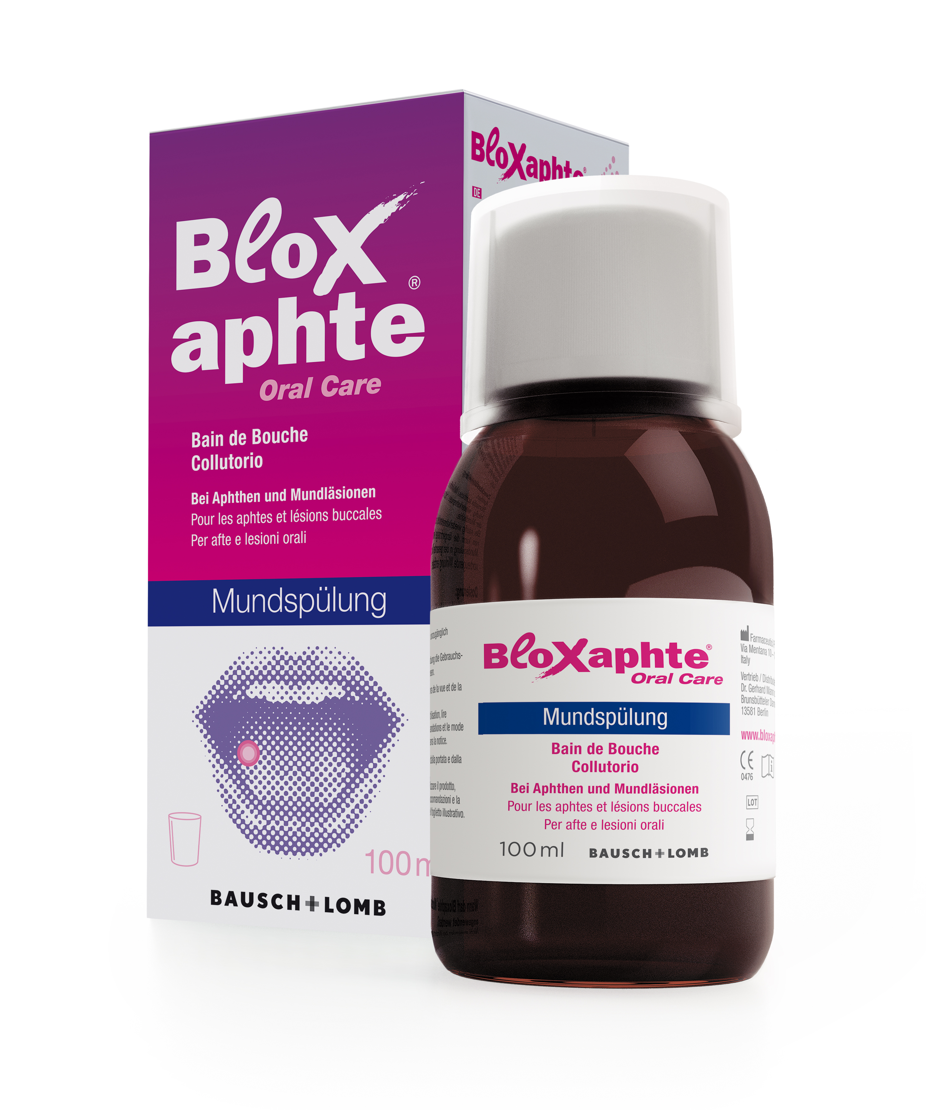 BLOXAPHTE Oral Care Bain de Bouche