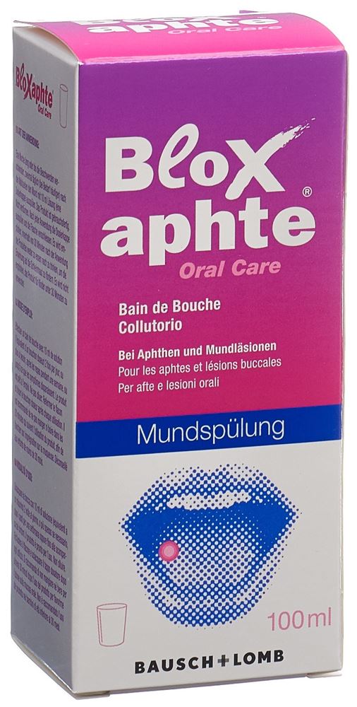 BLOXAPHTE Oral Care Bain de Bouche