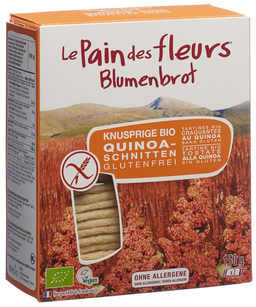 LE PAIN DES FLEURS Knusprige Schnitten