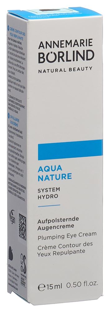 ANNEMARIE BÖRLIND Aquanature Augenpflege Hyaluron