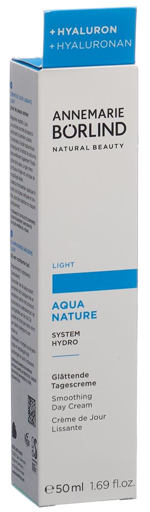 ANNEMARIE BÖRLIND Aquanature Glättende TagesCrème