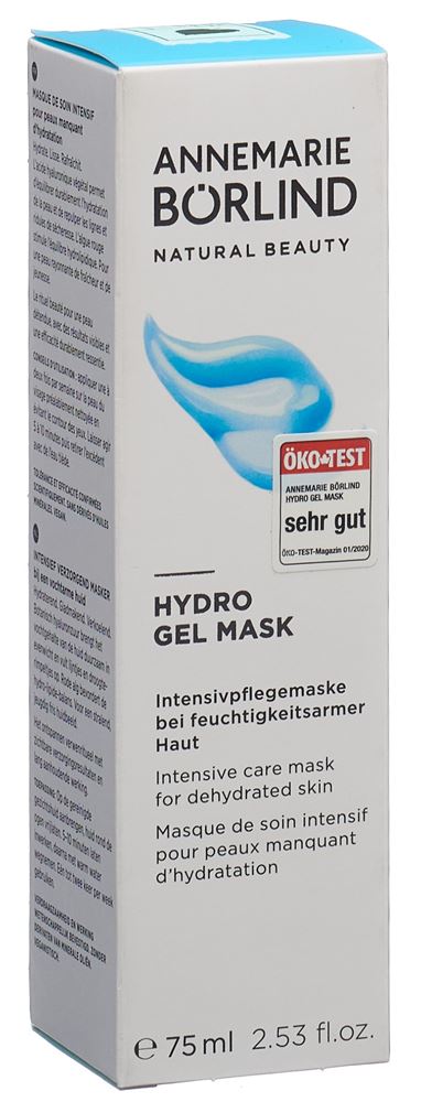 ANNEMARIE BÖRLIND Beauty Mask Hydro Gel Mask