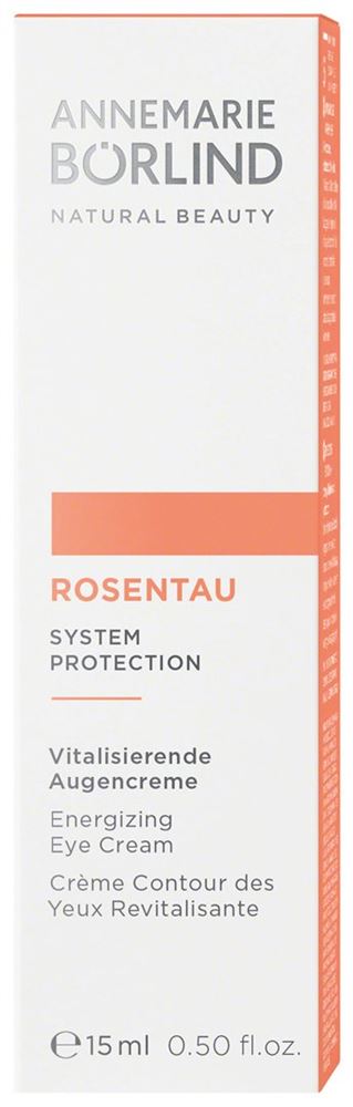 ANNEMARIE BÖRLIND Rosentau Vitalisierende Augencreme