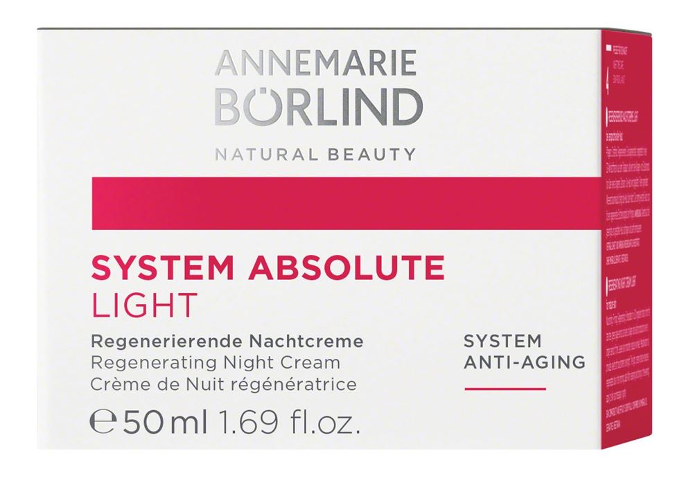 ANNEMARIE BÖRLIND Absolute Nachtcreme Light