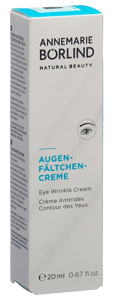 ANNEMARIE BÖRLIND Augen Fältchen Creme