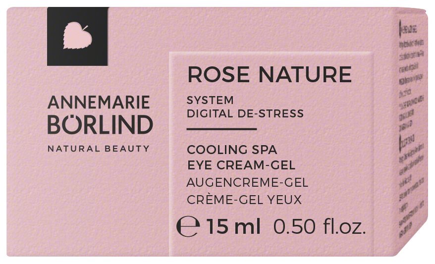 ANNEMARIE BÖRLIND Rose Nature Cooling Spa Eye Crème Gel