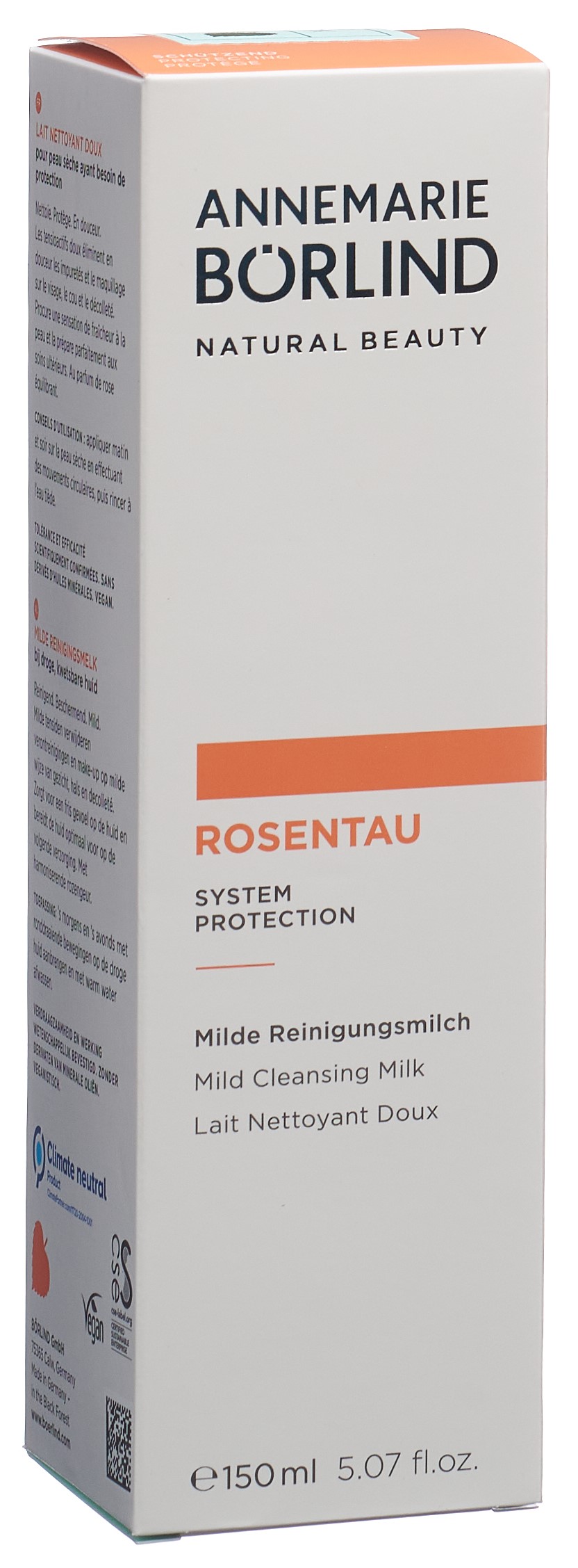 ANNEMARIE BÖRLIND Milde Reinigungsmilch