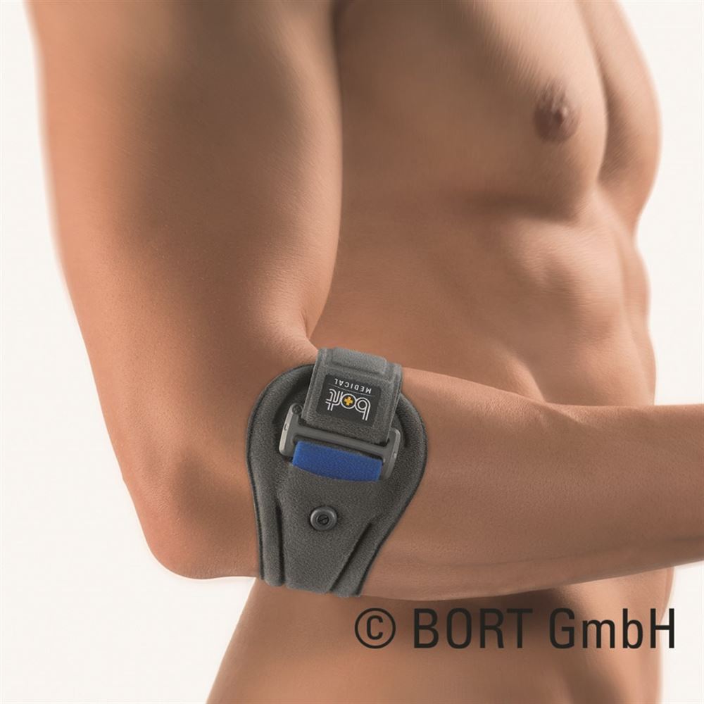 BORT EpiContur Epicondylitis Spange mit 2 Pelotten