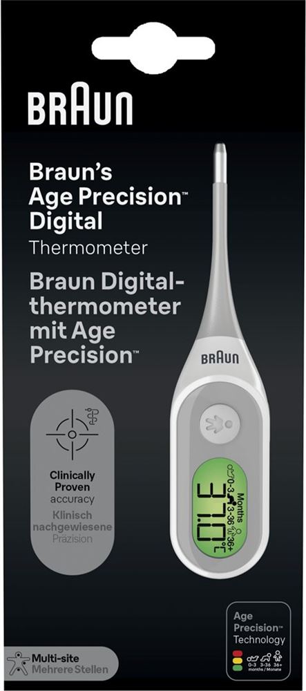 BRAUN thermomètre digital, image principale