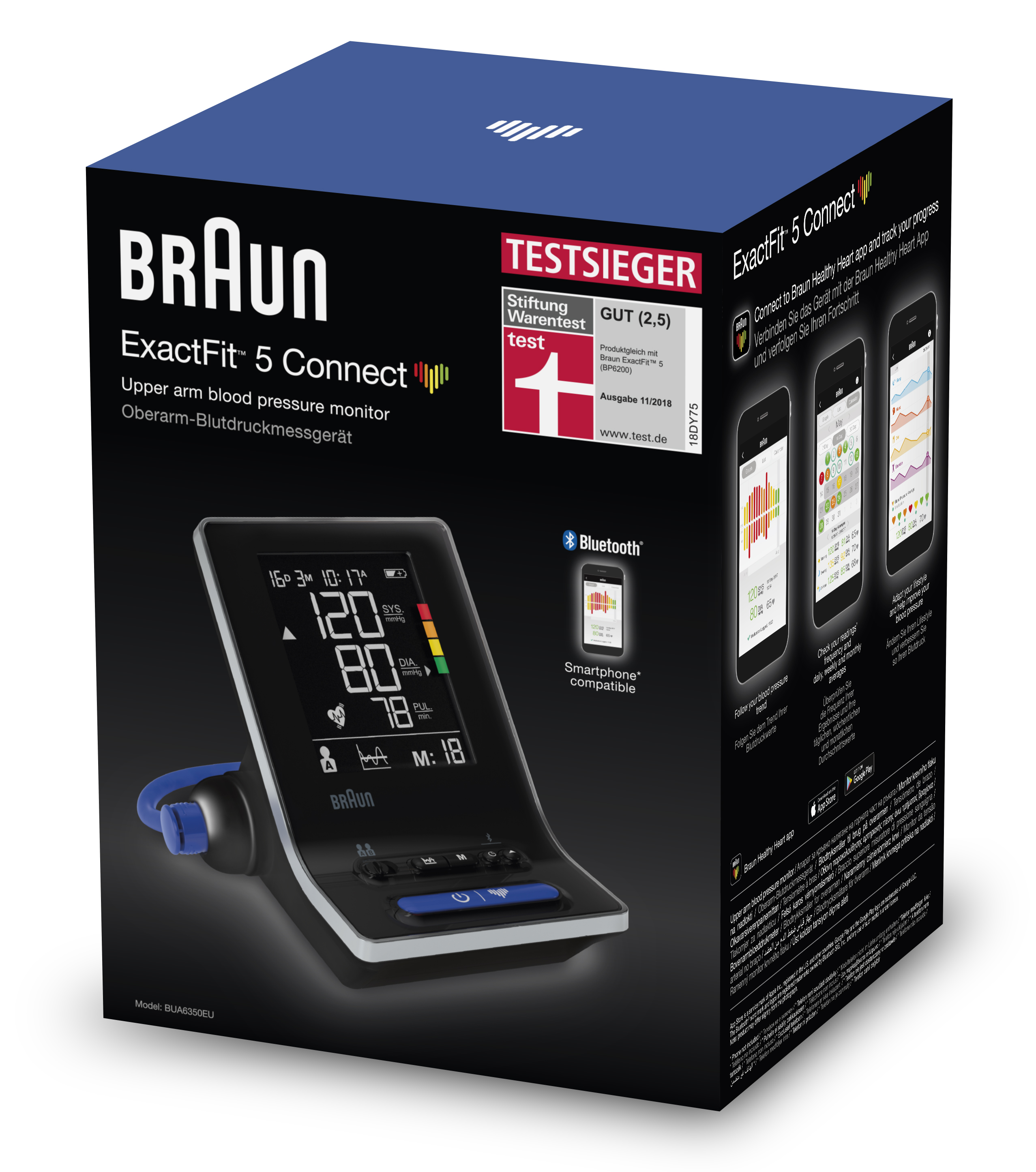 BRAUN ExactFit 5 Connect tensiomètre