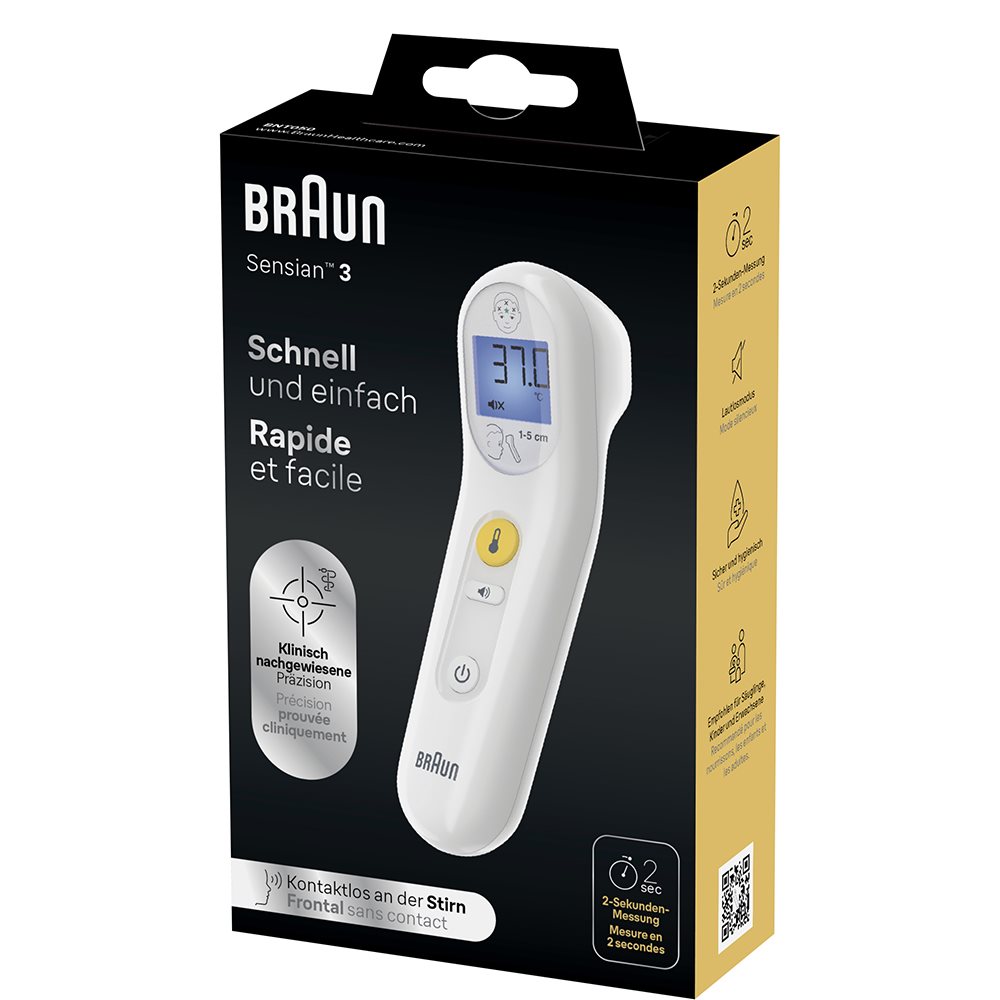 BRAUN Sensian 3 Stirnthermometer