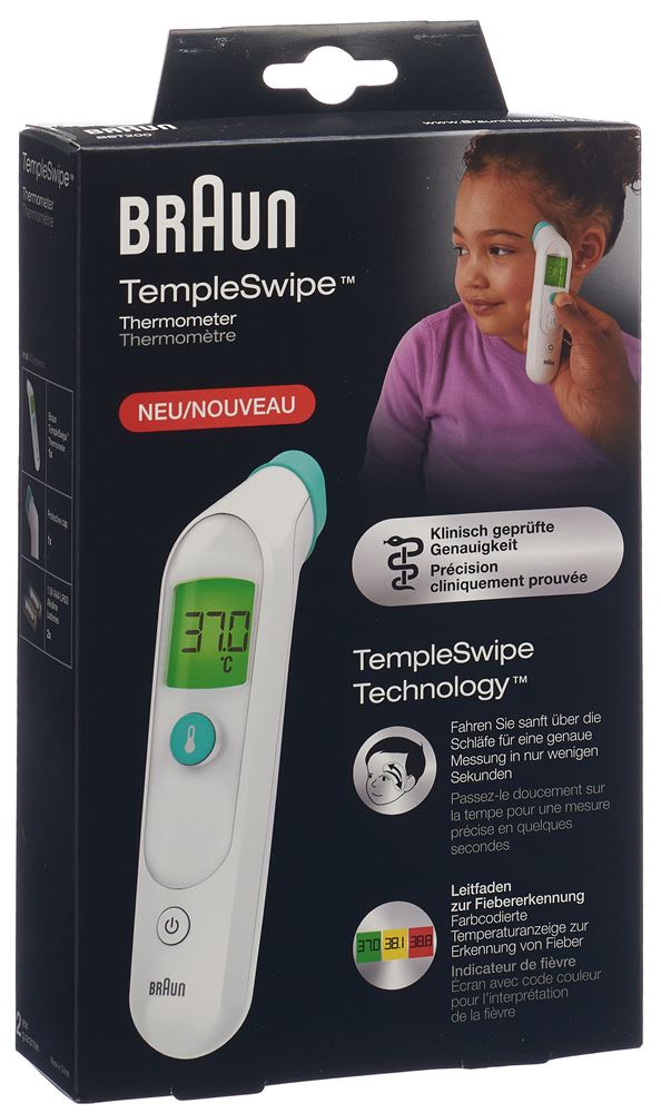 BRAUN TempleSwipe Stirn Thermometer