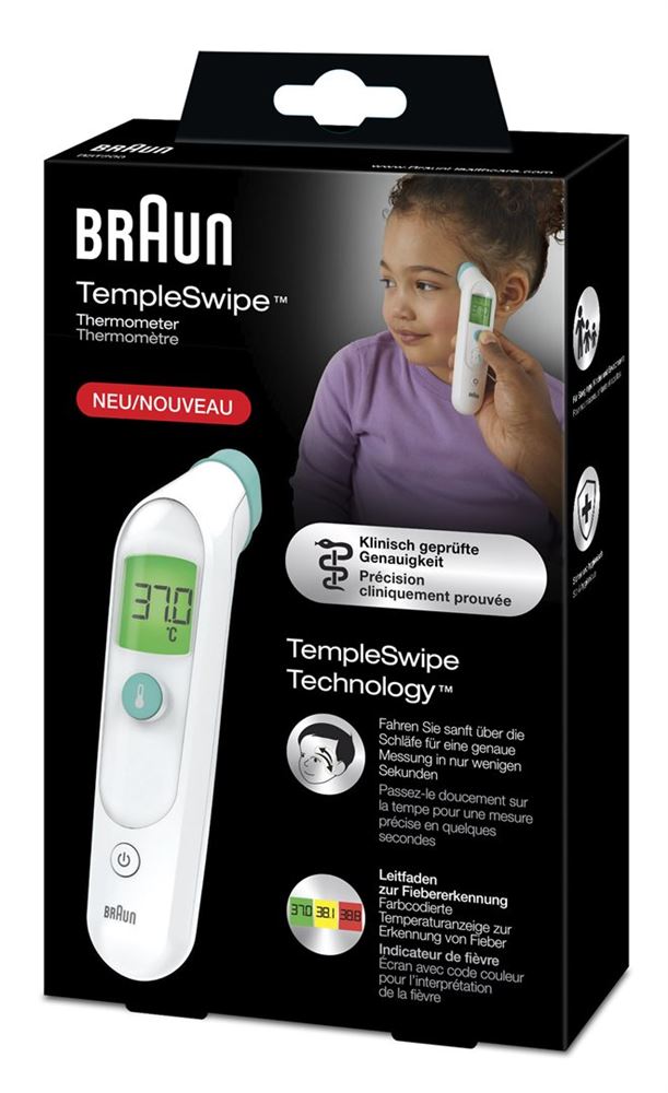 BRAUN TempleSwipe Stirn Thermometer, Hauptbild