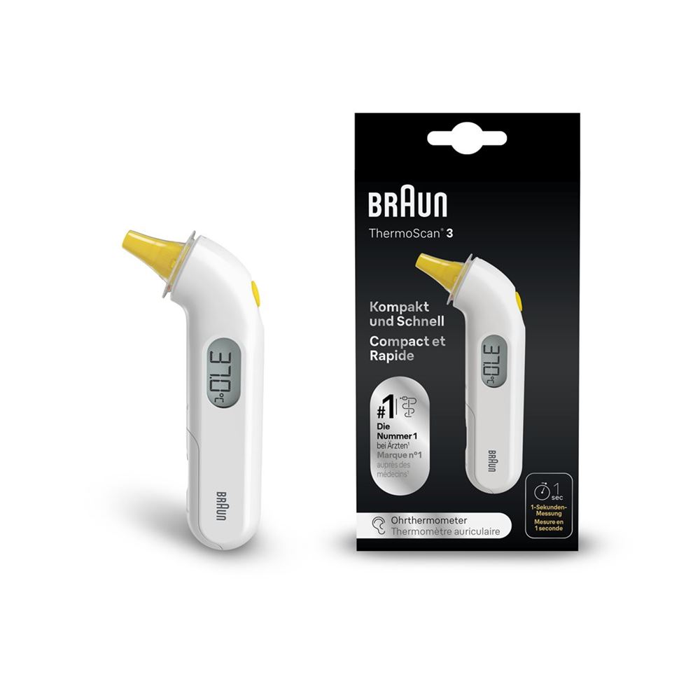 BRAUN ThermoScan 3 IRT 3030, image 3 sur 3