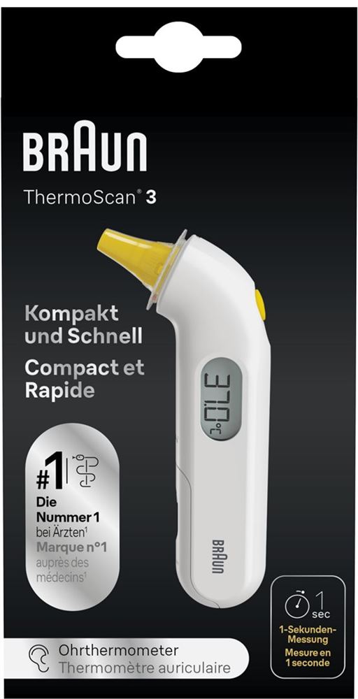 BRAUN ThermoScan 3 IRT 3030